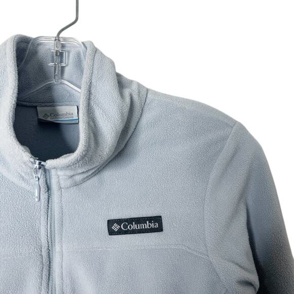 Columbia Women's Lake Aloha Half Zip Fleece Pullover Sweater S Blue Lightweight - Picture 3 of 6